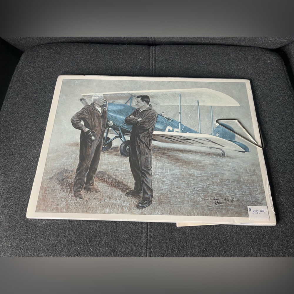 Giclee print ‚A new day‘ limited edition 2/100 certificate
